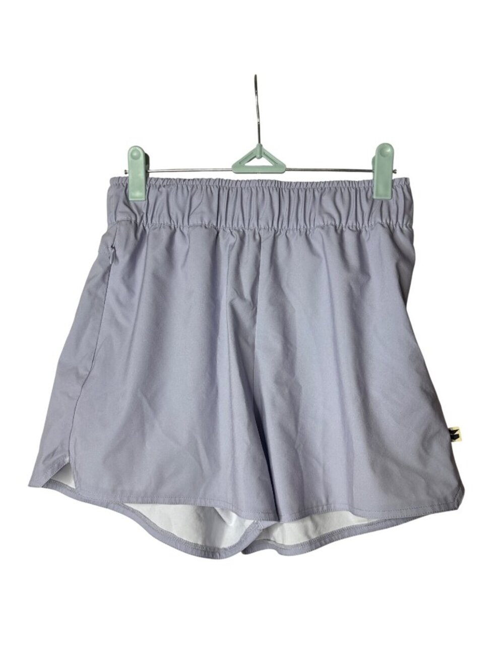 Jetty Womens Board Shorts Size S Lilac Purple Elastic Waist 2 Zipper Pockets